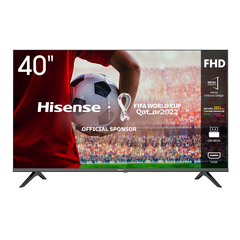 Hisense 40" Digital Television 40A3GS TV Full HD LED Digital TV, USB, HDMI, Dolby Atmos, Free-to-Air Decoder 