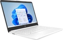 HP 14S Intel Celeron DDR4 8GB RAM 256GB SSD 14" HD Display White 14'' FHD Display