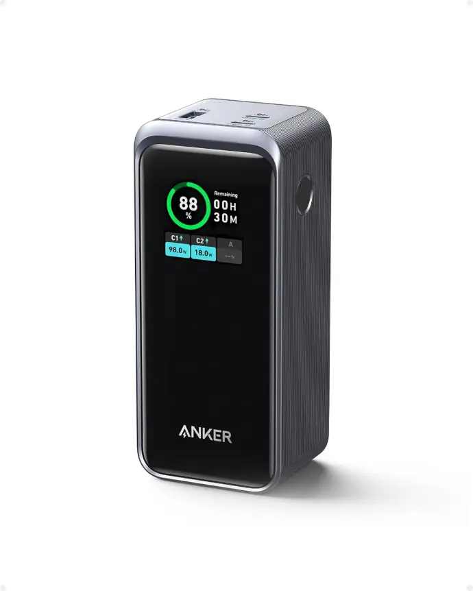 ANKER Prime 20000mAh Power Bank (200W) 100W input