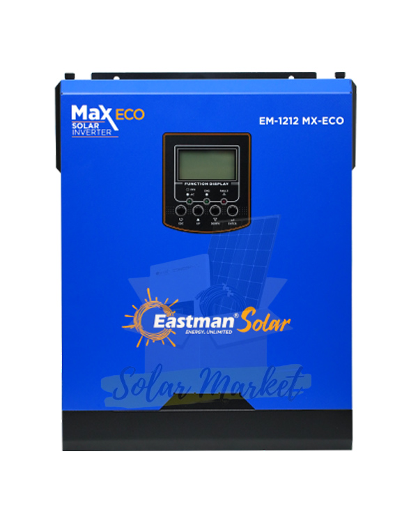Eastman Solar Energy Unlimited MaxECO Solar Inverter EM-1212 MX-ECO Solar Off Grid Inverter Eco Hybrid Solar Inverter 1.2KVA MPPT SOLAR INVERTER