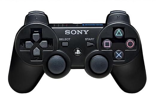 PS3 PlayStation 3 Dualshock 3 Wireless Controller (Black)