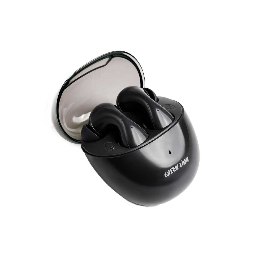 Green Lion Premium Sound Athens Wireless Earbuds 4Hours BT5.3 Multi-function touch Hands Free 12M 200MAH GNATHNSTWSBK