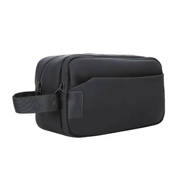 Green Lion Urban Travel Pouch, Waterproof & Quick Dry Interior, Multiple Pockets, Scratch-Resistant, Reinforced Handle - Black GNURPCHNBK