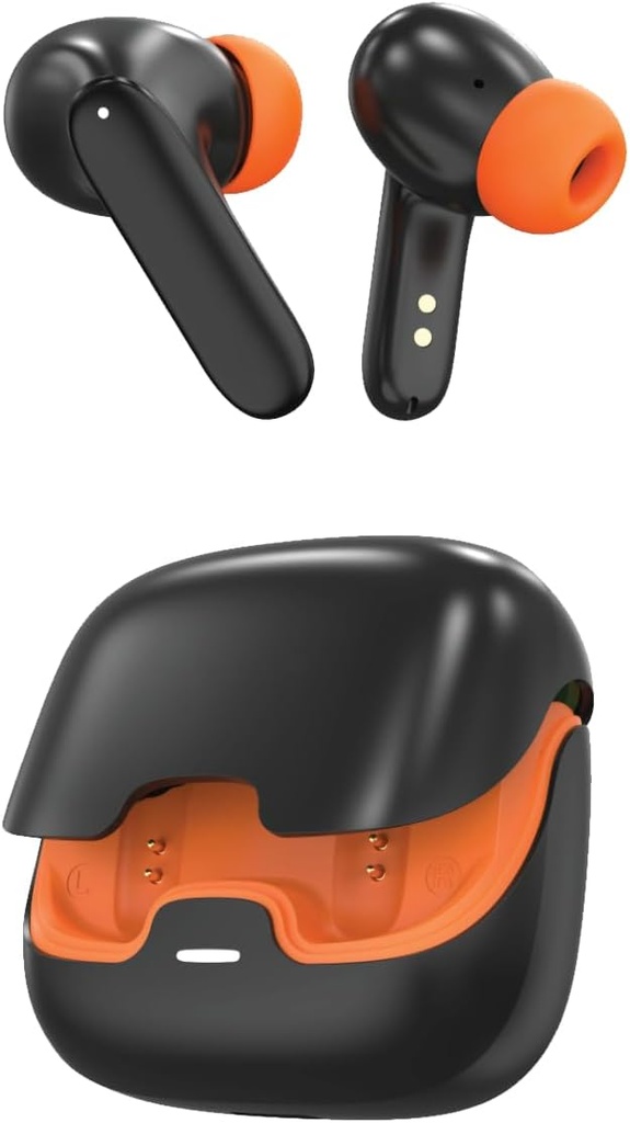 Green Lion Florence TWS True Wireless Earbuds, ENC, 700mAh Case & 40mAh Earbuds Battery, 45ms Low Latency, IPX5 Waterproof, Touch Control, Gaming Mode GT-TWS61