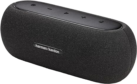 Harman Kardon Luna Speaker - Portable Bluetooth Speaker, IP67 Waterproof and Dustproof with Built-in Battery (Black)