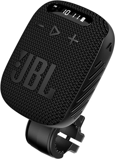 JBL Wind 3 / Wind3 FM Bluetooth Handlebar Speaker, Black