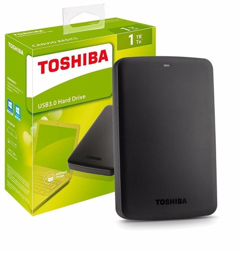 Toshiba Canvio Basics 1TB Portable USB 3.0 External Hard Drive 