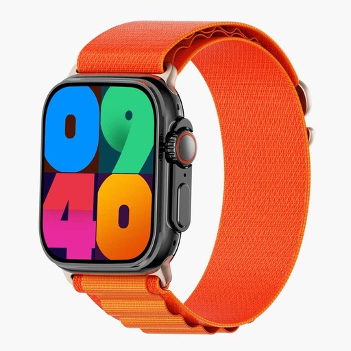 Green Lion Ultra Mini Smartwatch GNSW31 128mbs BT 5.1 220 Mah with wireless charging 1.91 Screen size GNSW31