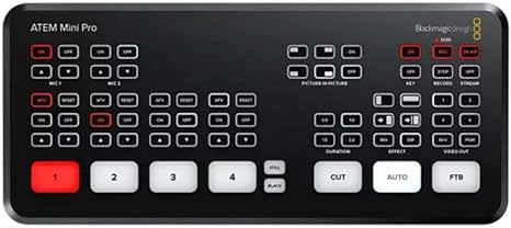 Blackmagic Design ATEM Mini Pro HDMI Live Stream Switcher with Software Control