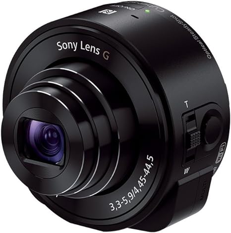 Sony DSC-QX10/B Cyber-shot Smartphone Attachable 4.45-44.5mm Lens-Style Camera
