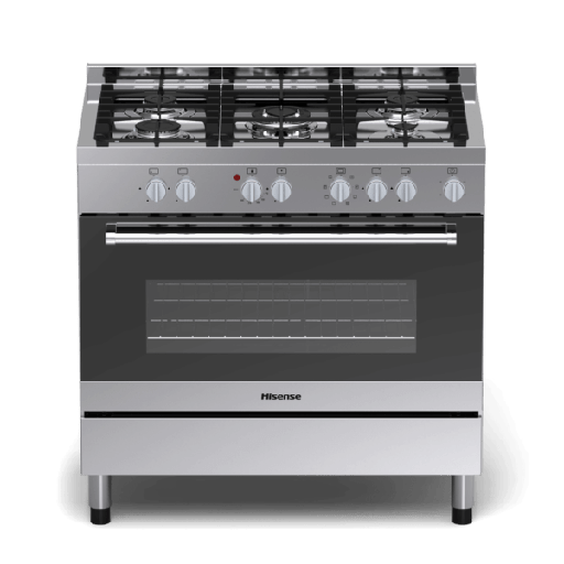 Hisense 90*60cm 4Gas Cooker + 2 Hotplate with Gas Oven (HF942) 