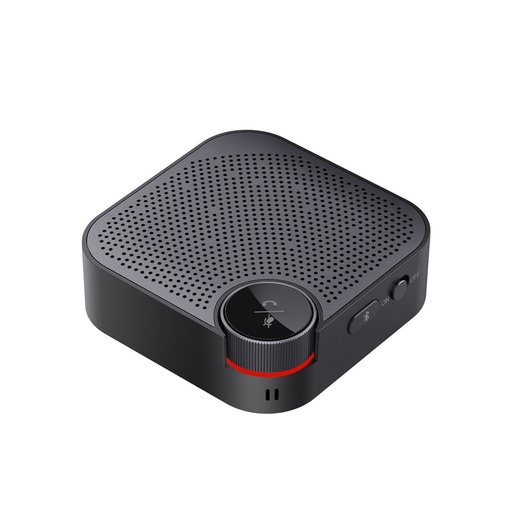 Porodo Wireless Conference Speaker Omni Directional Audio Pick up 3M Plug and Play 800Mah V5.3 7 Hours PD-BCNFS-BK.