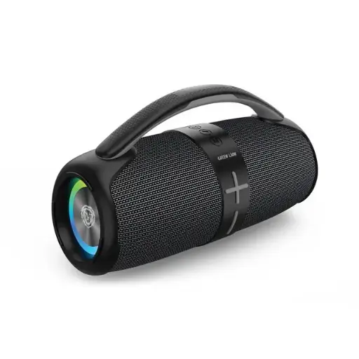 Green Lion Parma Wireless Speaker, 7 Hours Play Time, RGB Light, IPX6 Waterproof - Gray 10m 5.3BT RGB Light  GL-SPK20 GNPARWSPKRGY