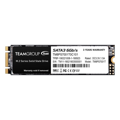Team Group MS30 SSD SATA III 6Gb/s 1TB Solid State Drive Double Notch